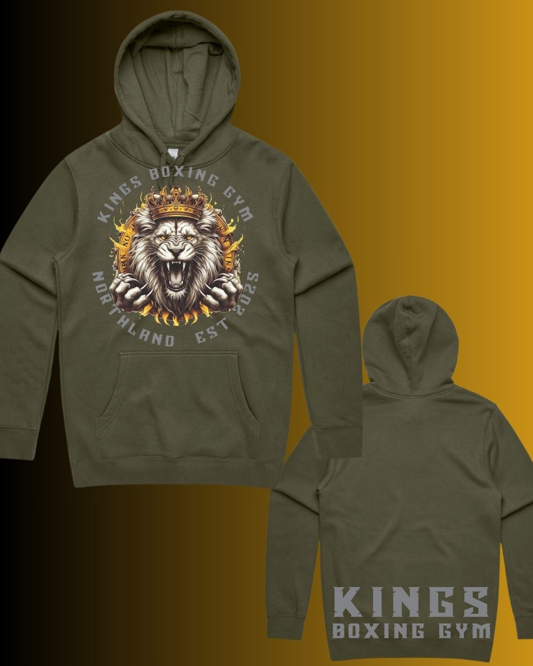 Kings Boxing - Stencil Hood