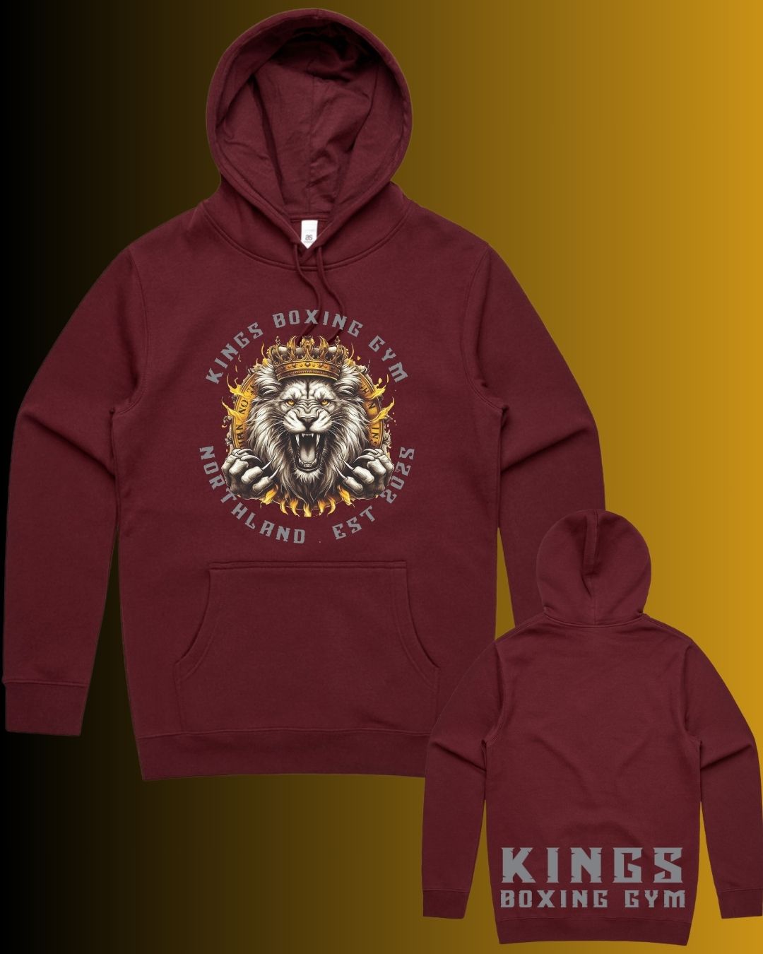 Kings Boxing - Stencil Hood