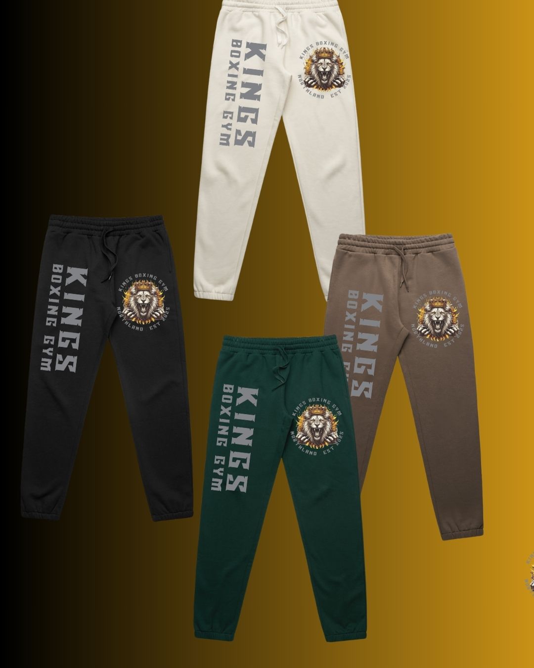 Kings Boxing Stencil Trackpants