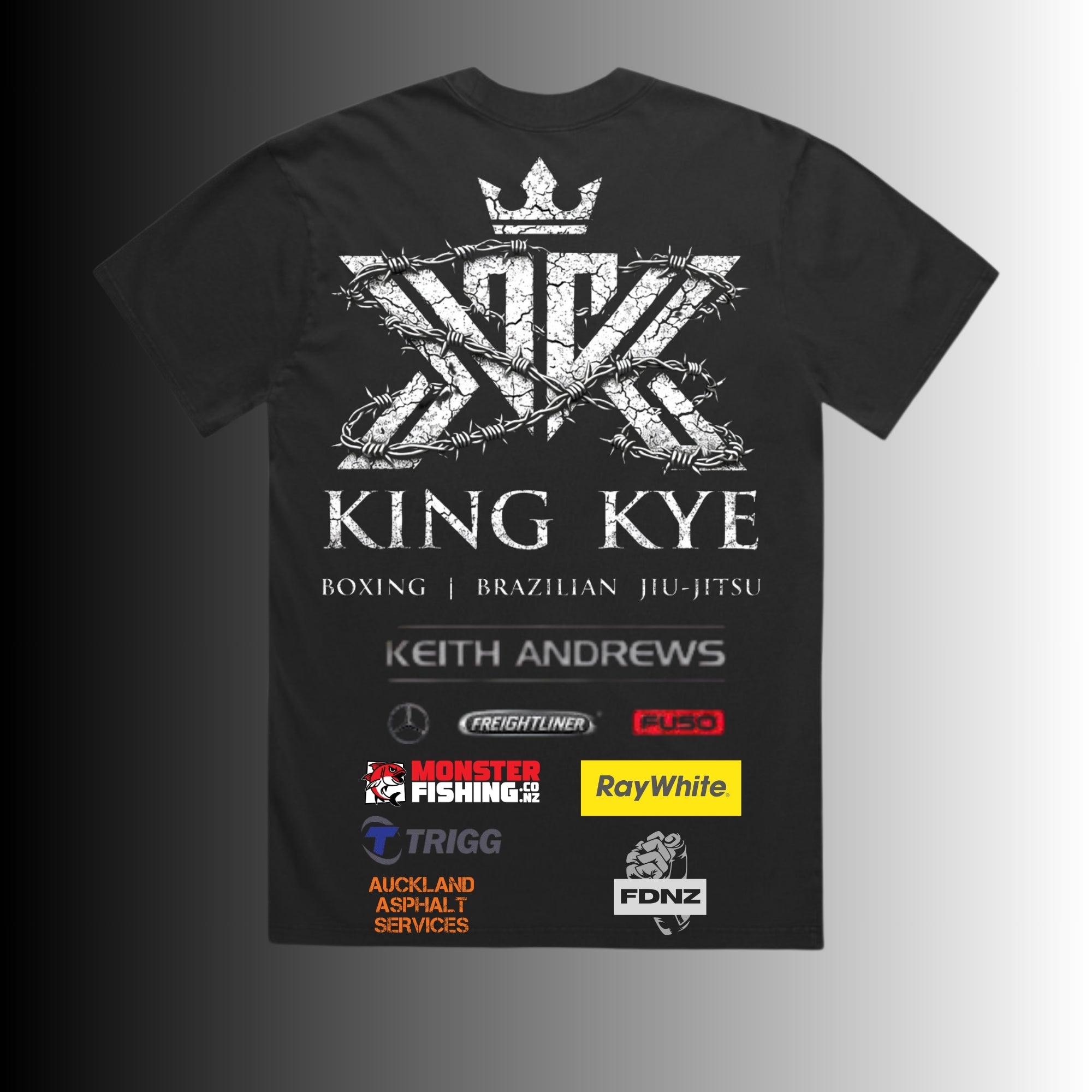 King Kye 2026 - Supporter Tee (BLACK) – King Kye Clothing