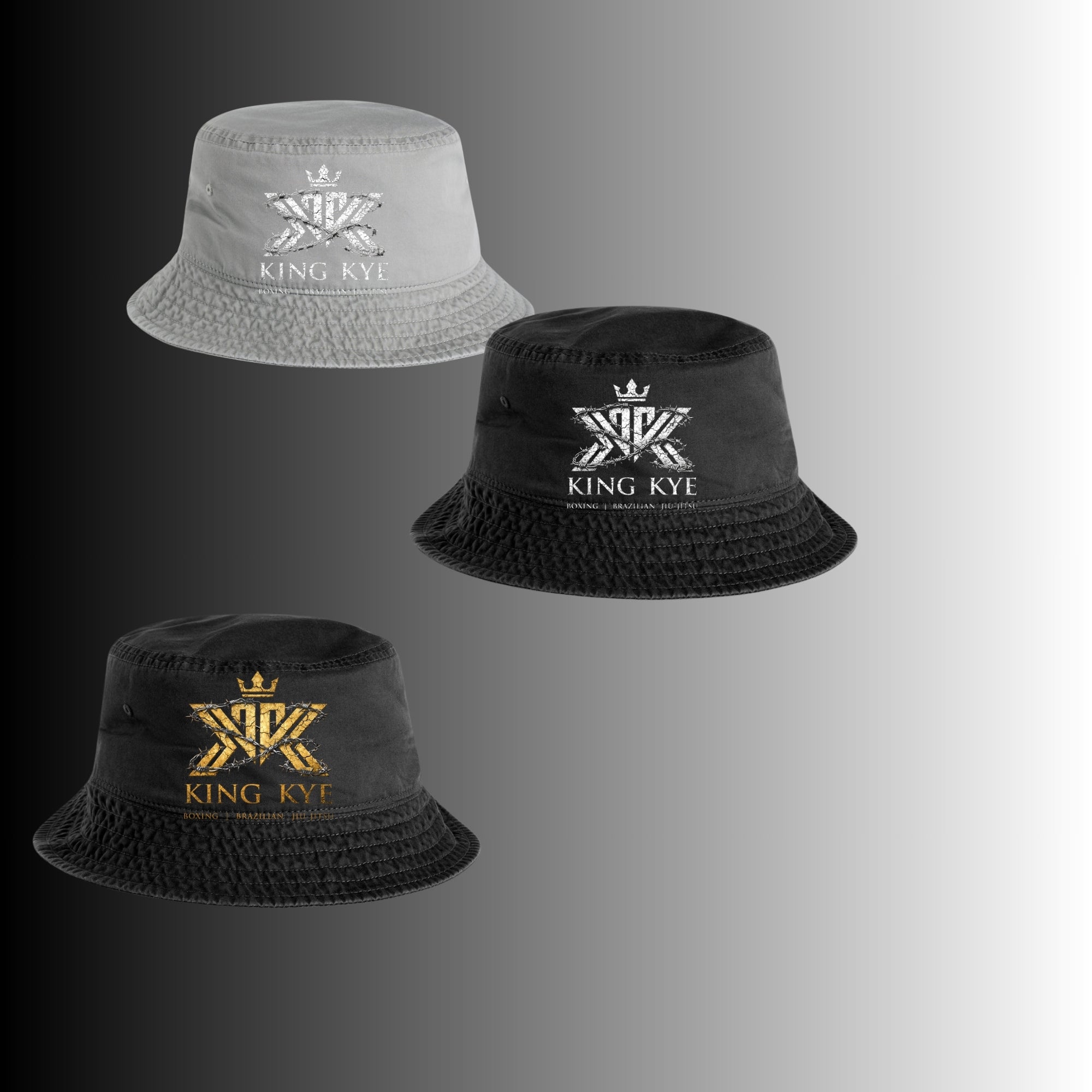 Heavy faded Bucket Hats