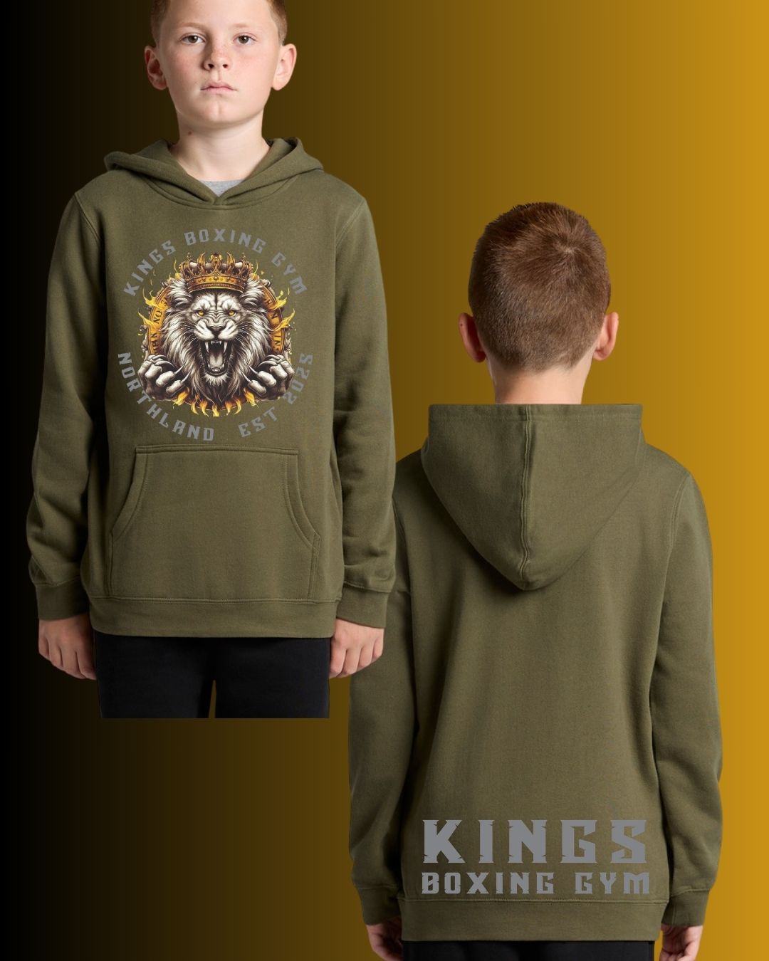 Kings Boxing Kids / Youth Supply Hood