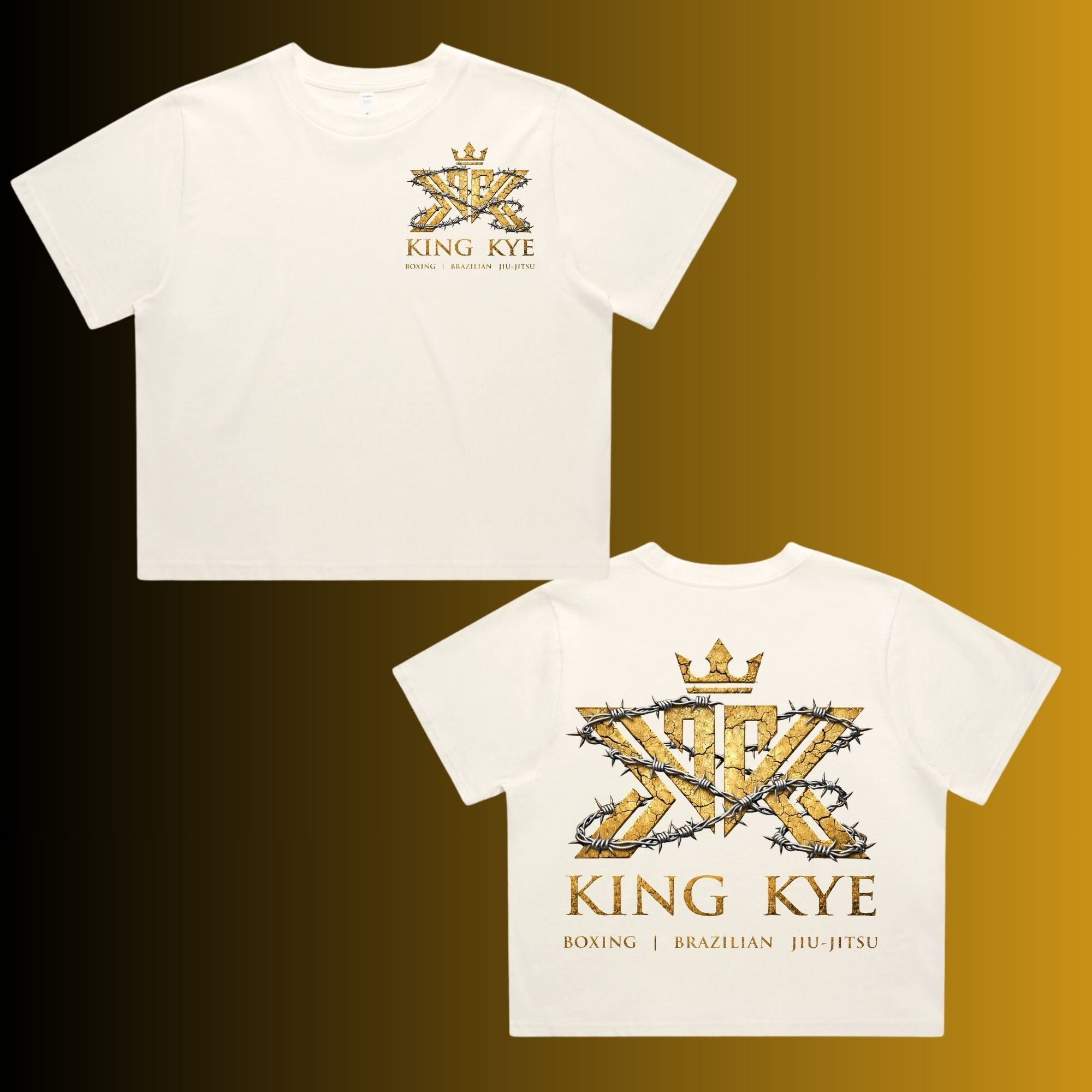 King Kye Women's Classic Cropped Tee