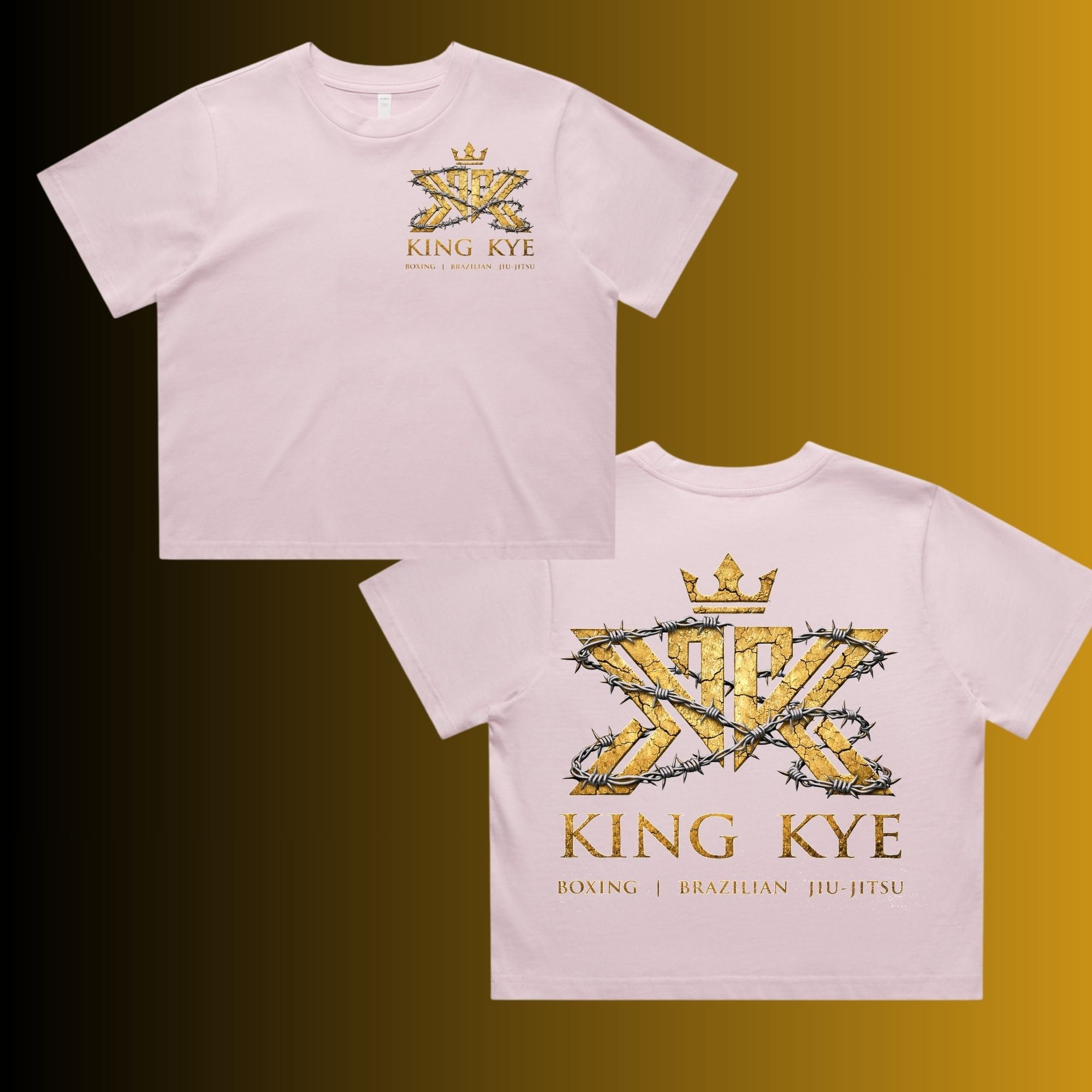 King Kye Women's Classic Cropped Tee