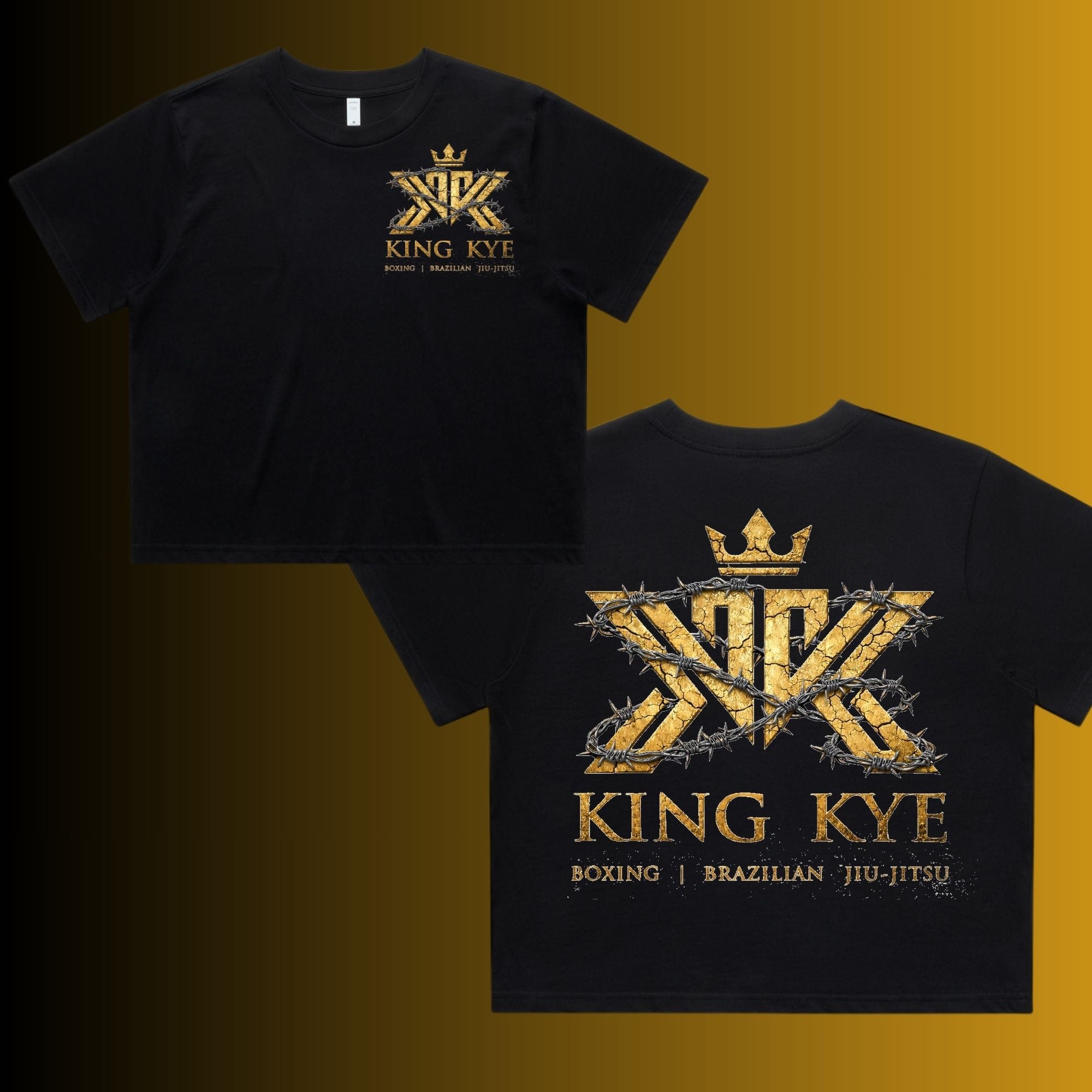 King Kye Women's Classic Cropped Tee