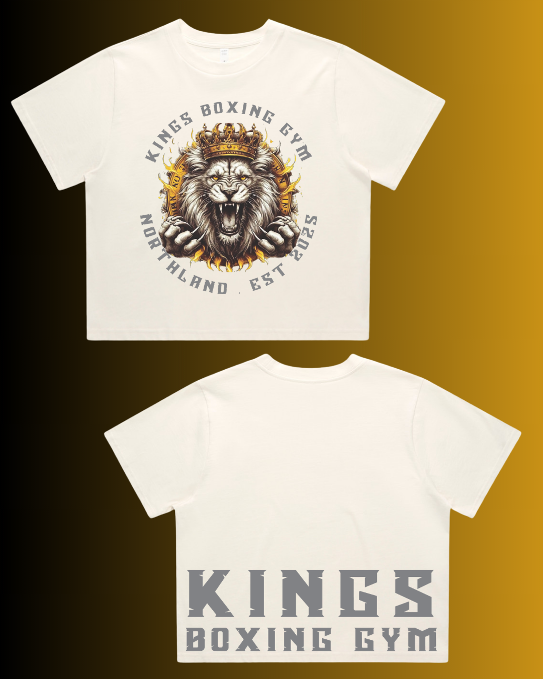 Kings Boxing Women's Classic Cropped Tee